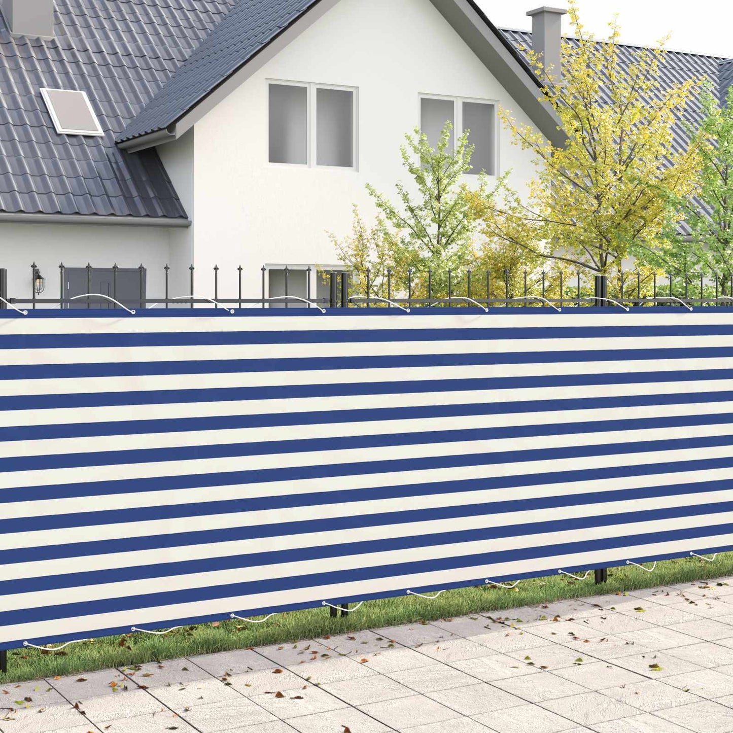 vidaXL Αδιάφανο σκίαστρο μπαλκονιού 180 x 300 cm