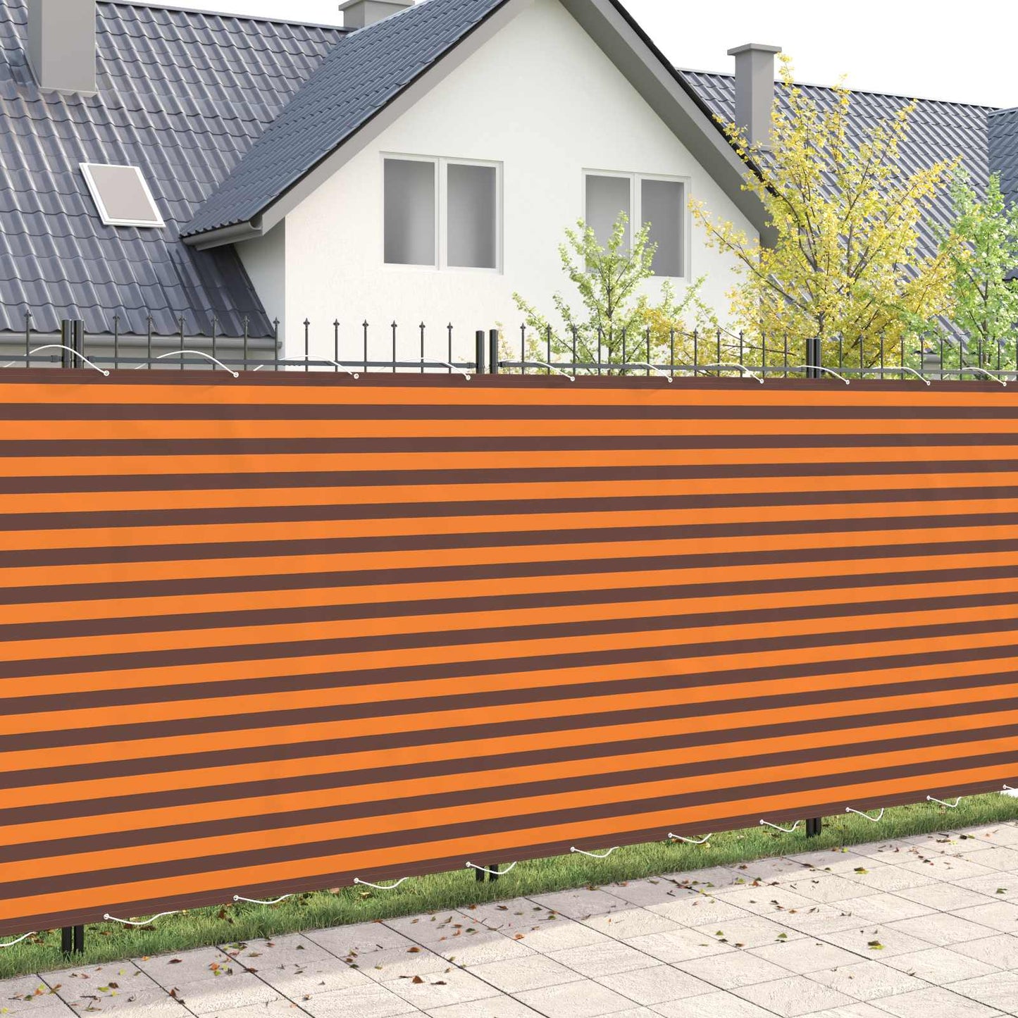 vidaXL Αδιάφανο σκίαστρο μπαλκονιού 180 x 1000 cm Polyester