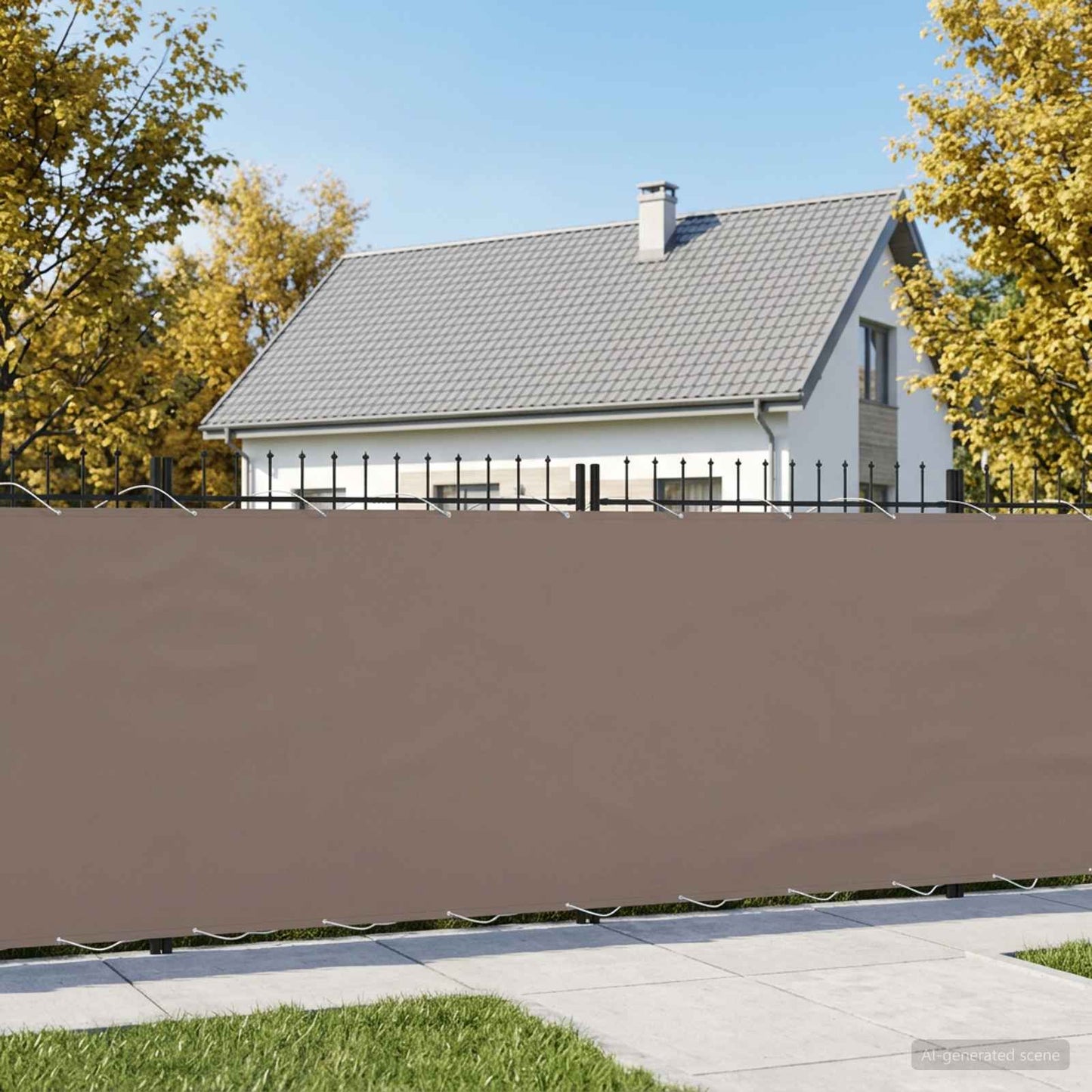 vidaXL Αδιάφανο σκίαστρο μπαλκονιού 150 x 1000 cm