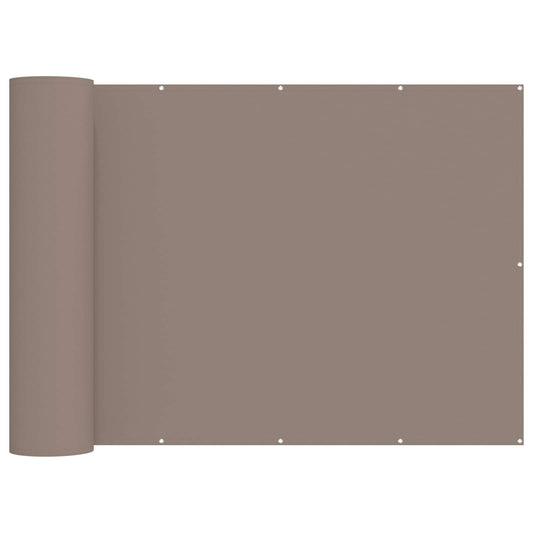 vidaXL Αδιάφανο σκίαστρο μπαλκονιού 150 x 200 cm