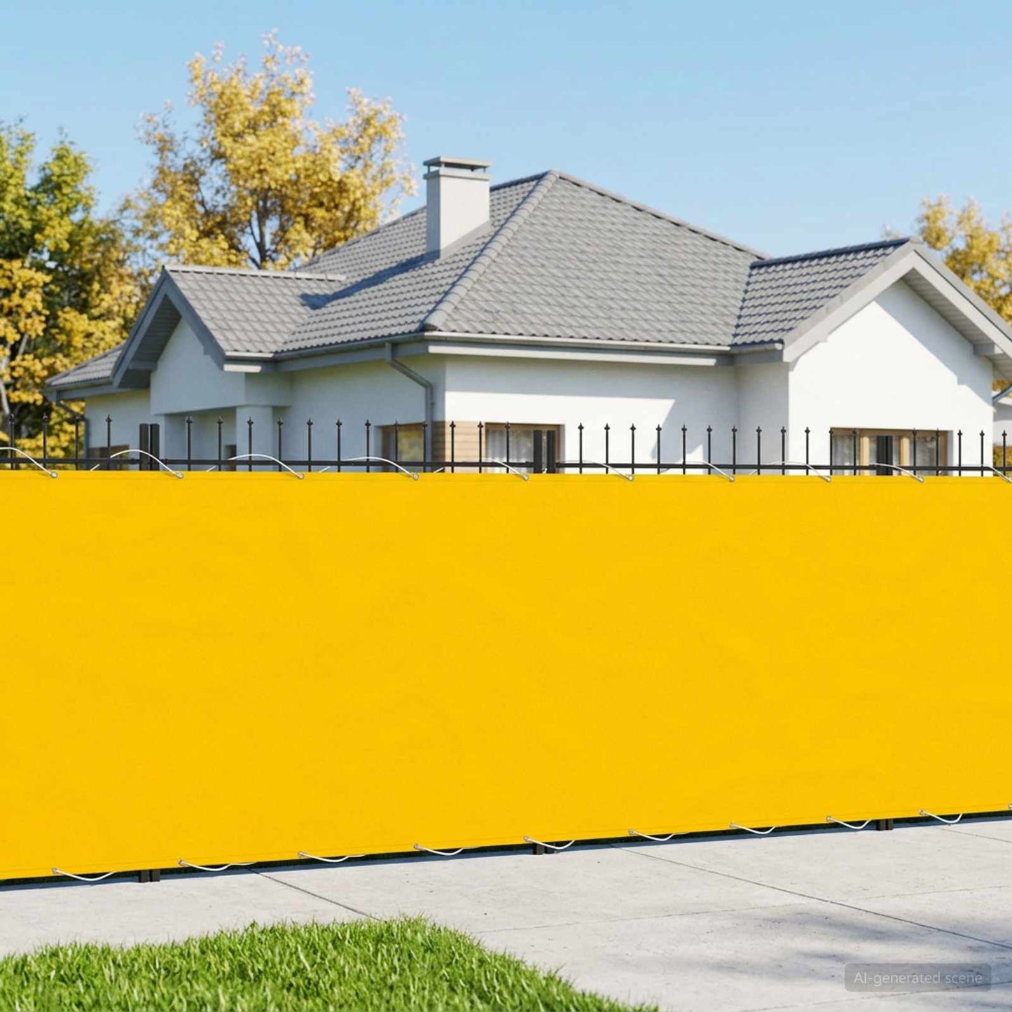 vidaXL Αδιάφανο σκίαστρο μπαλκονιού 150 x 300 cm