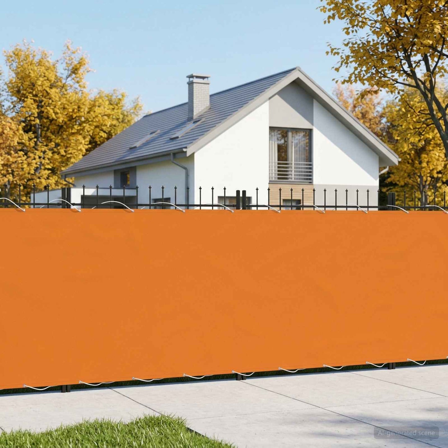 vidaXL Αδιάφανο σκίαστρο μπαλκονιού 150 x 300 cm