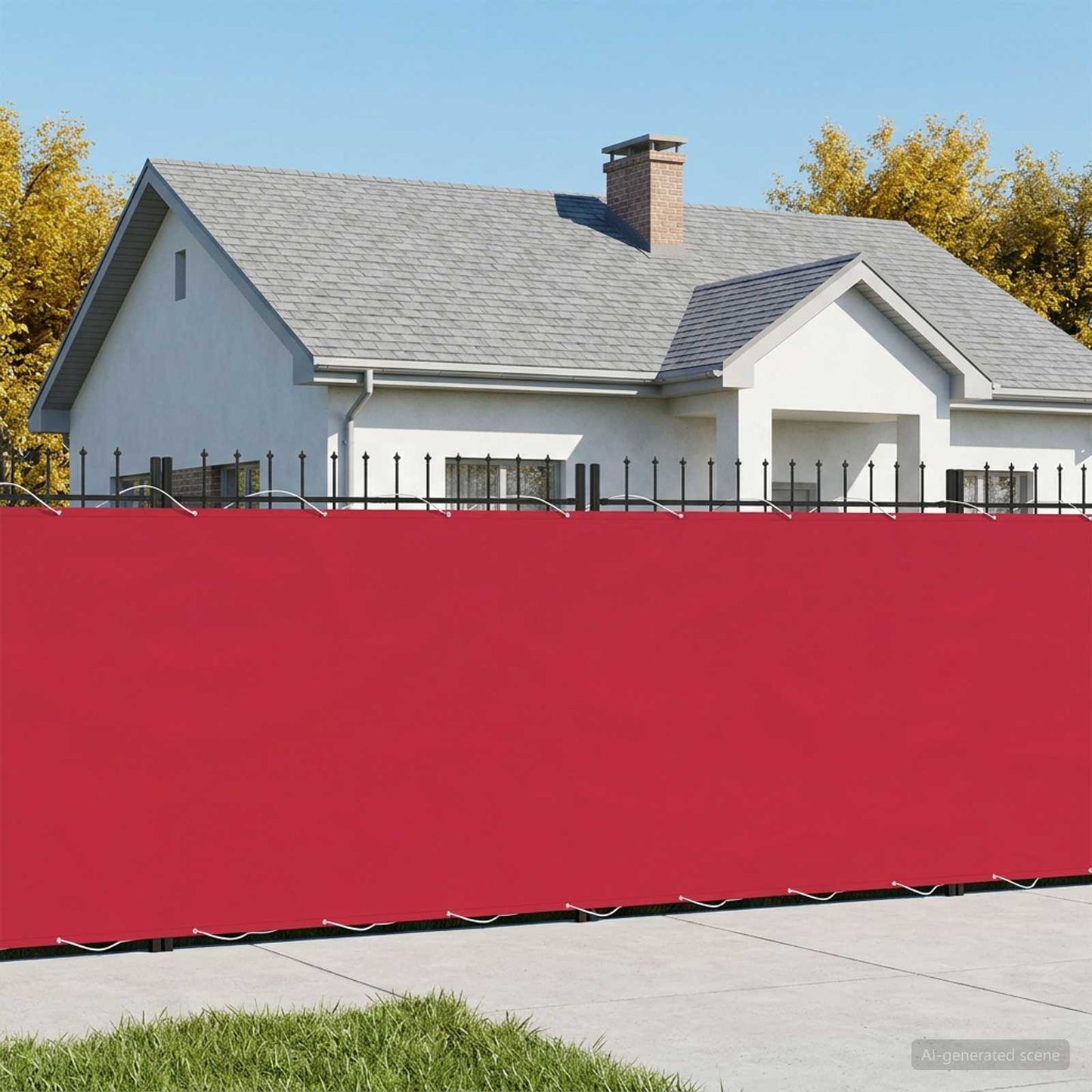 vidaXL Αδιάφανο σκίαστρο μπαλκονιού 150 x 600 cm