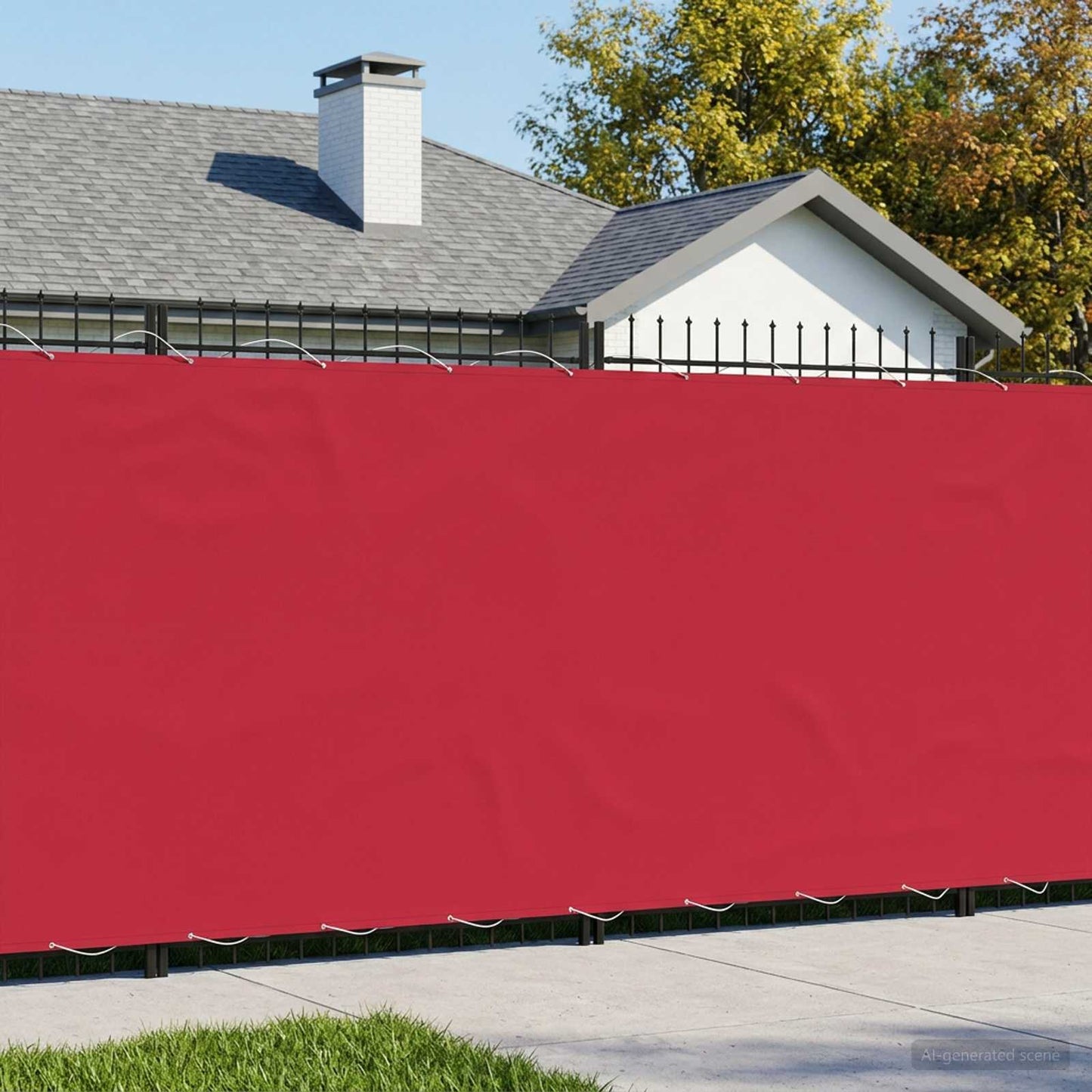 vidaXL Αδιάφανο σκίαστρο μπαλκονιού 180 x 300 cm