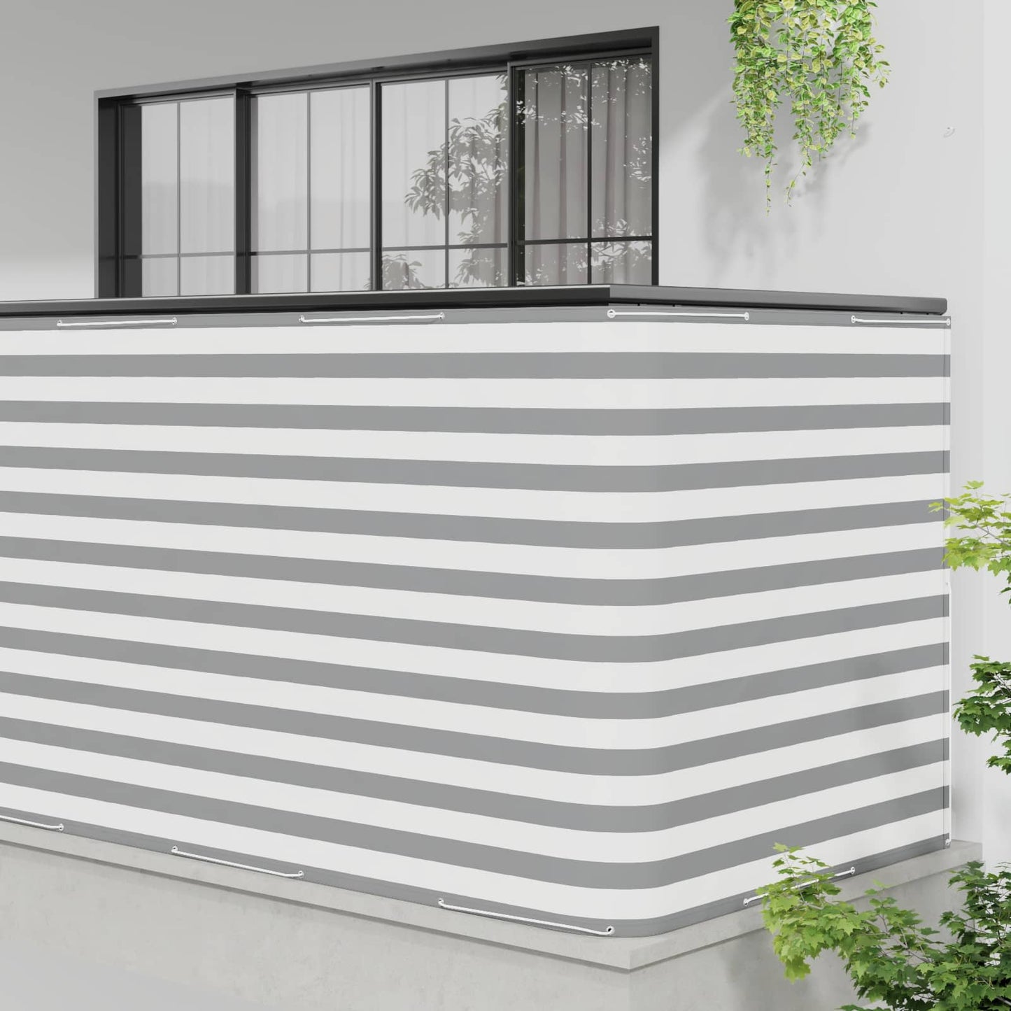 vidaXL Αδιάφανο σκίαστρο μπαλκονιού 150 x 400 cm