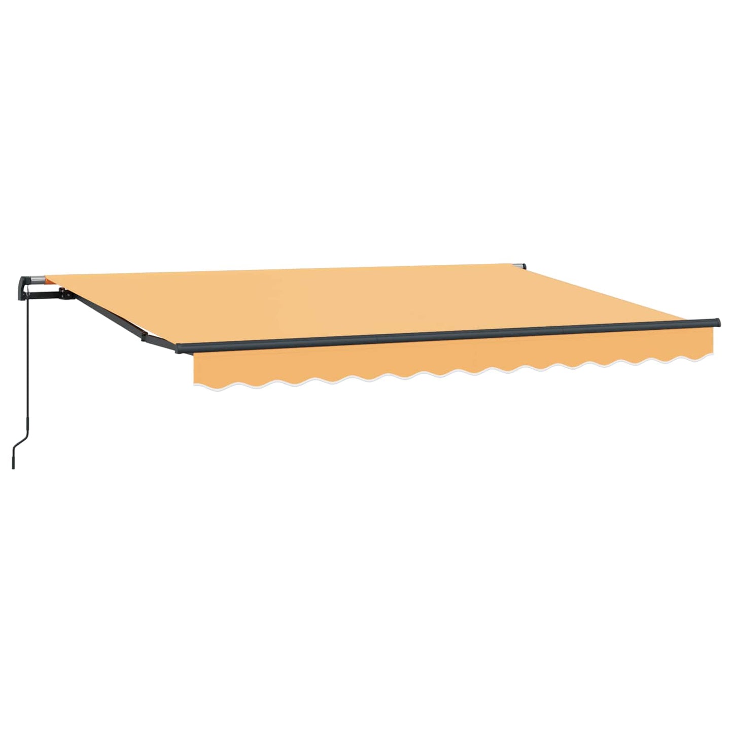 vidaXL Αναδιπλούμενη τέντα Άμμος 2,5 x 2 m ύφασμα