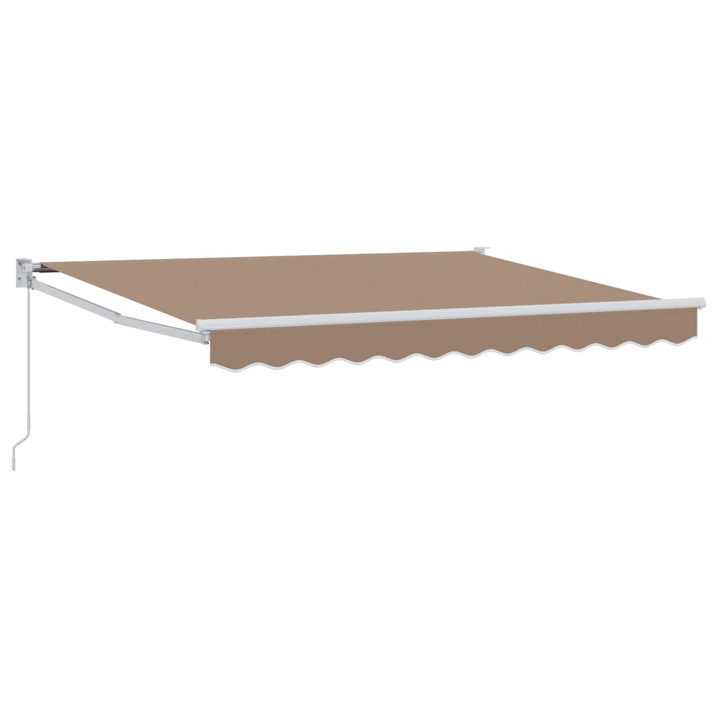vidaXL Αναδιπλούμενη τέντα Taupe 3 x 2,5 μ