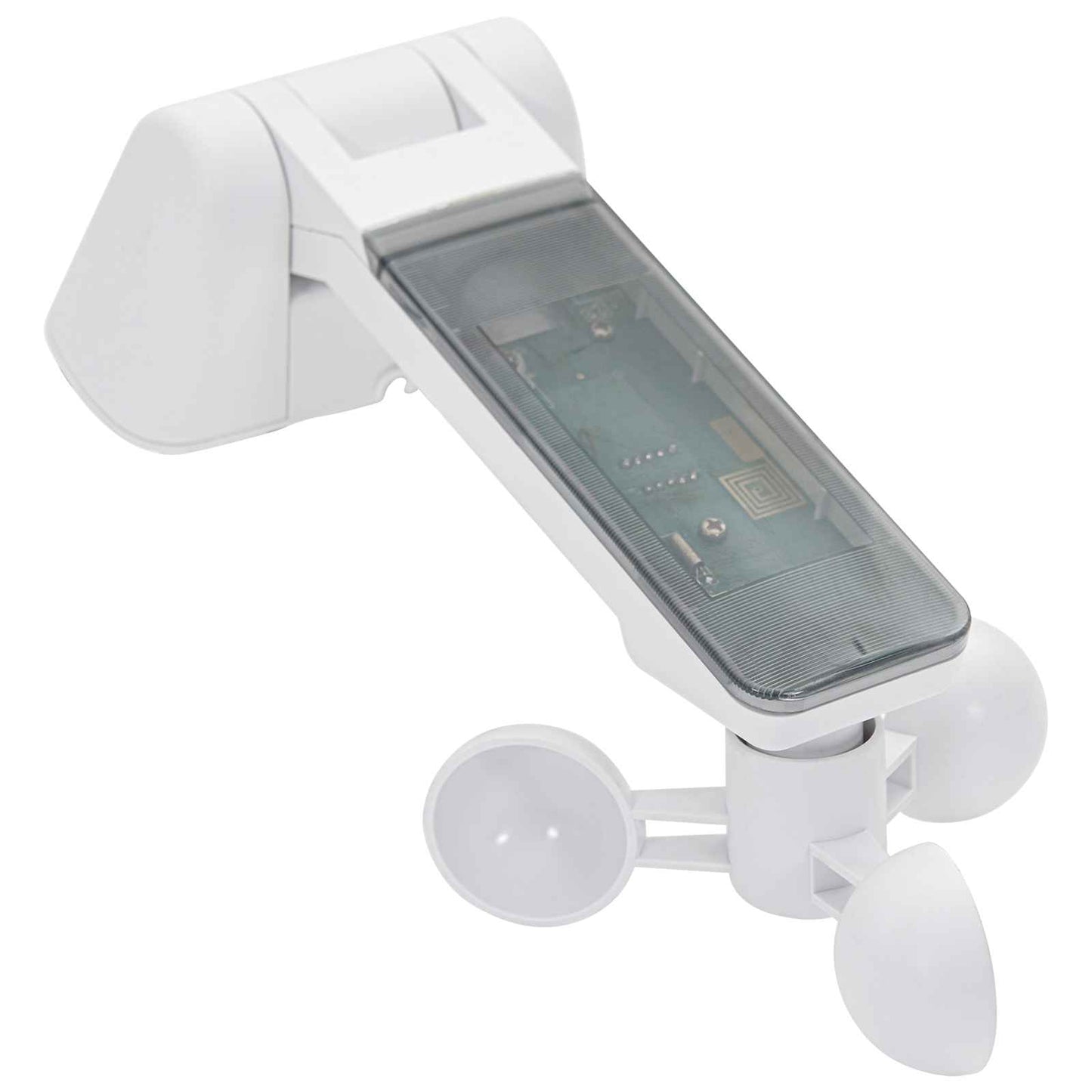 vidaXL Ηλεκτρικό Αναδιπλούμενο Σκίαστρο Ανοιχτό Γκρι και Λευκό