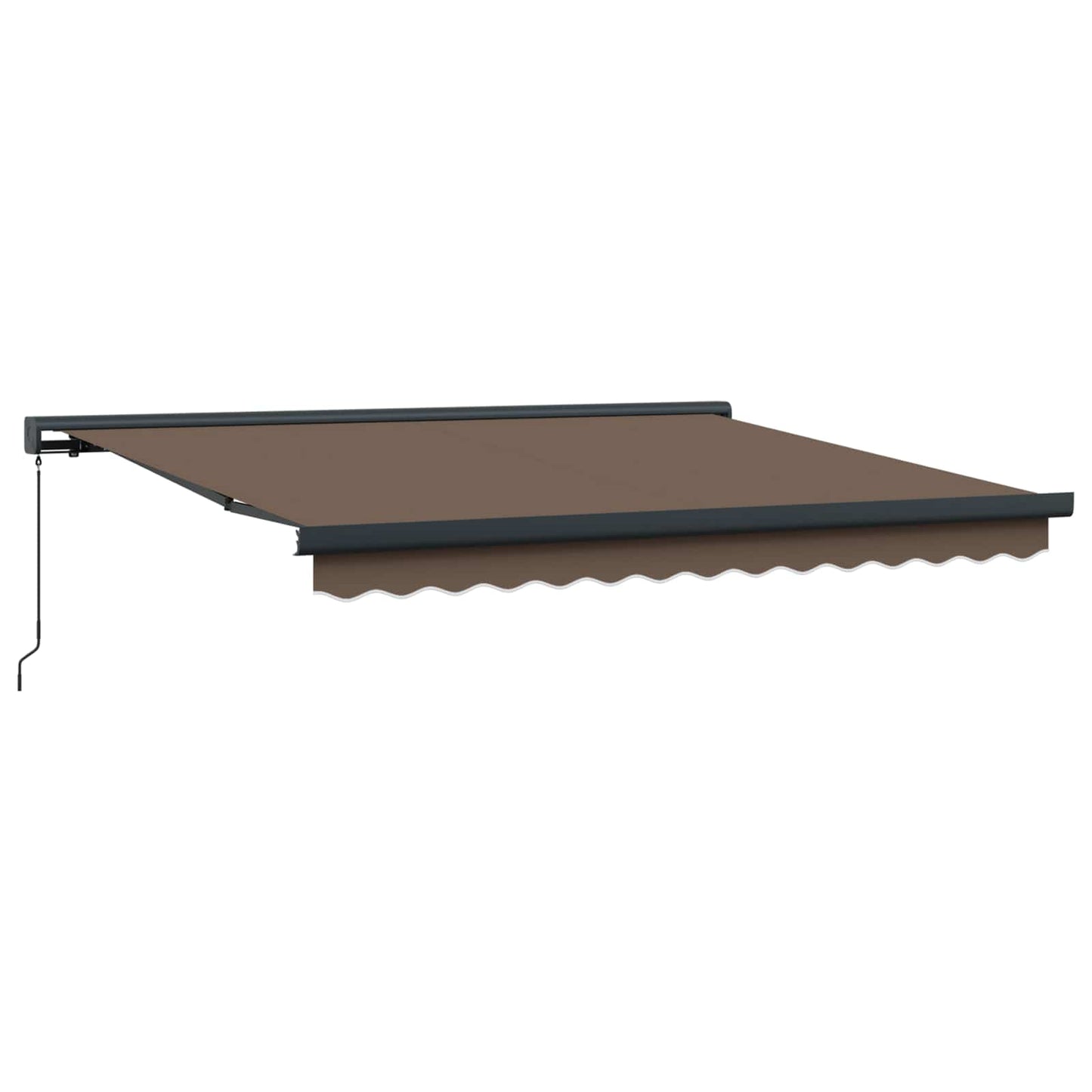 vidaXL Αναδιπλούμενη τέντα Taupe 450 x 300 εκ Καμβάς και Αλουμίνιο