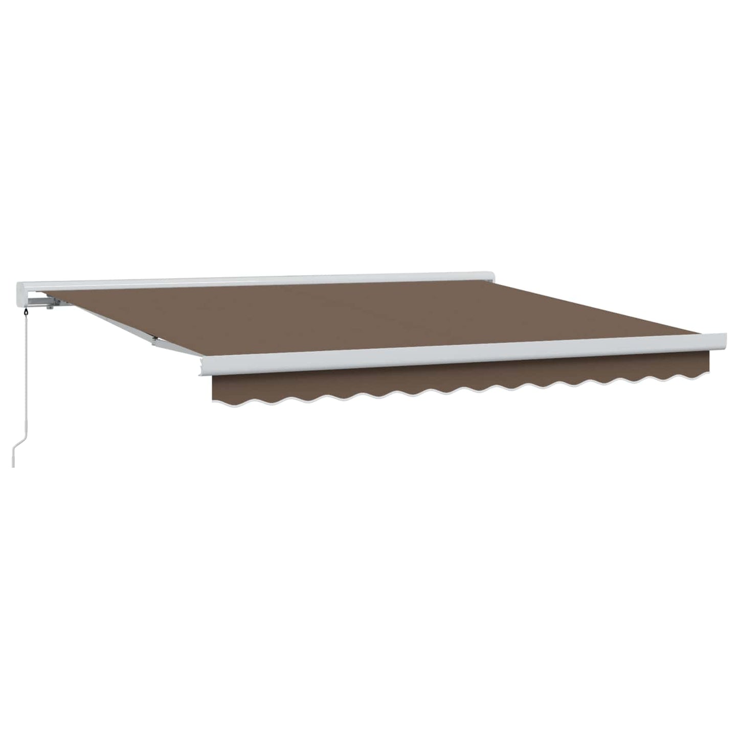 vidaXL Αναδιπλούμενη τέντα Taupe 500 x 300 εκ Καμβάς και Αλουμίνιο