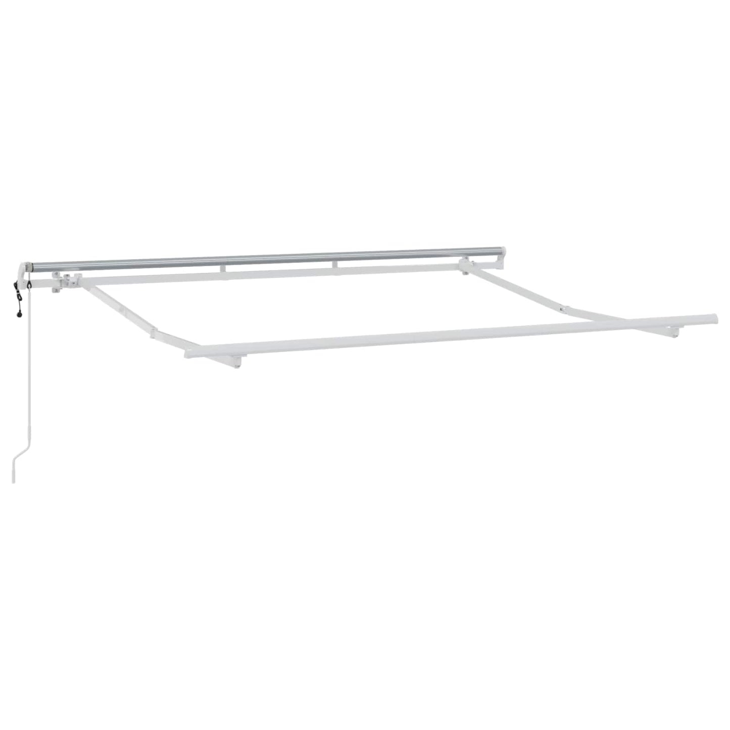 vidaXL Αναδιπλούμενη τέντα Taupe 500 x 350 εκ Ύφασμα και αλουμίνιο