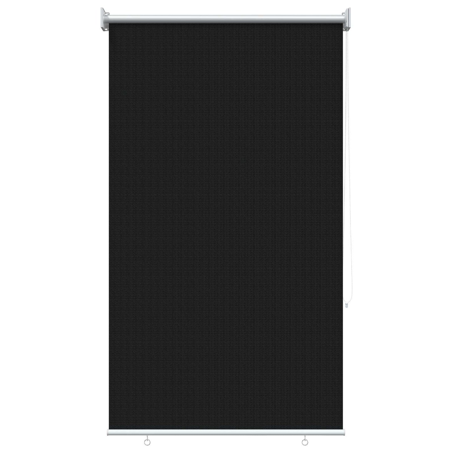 vidaXL Ρολό Εξωτερικού Χώρου 90% Φραγμός UV Μαύρο 80 x 140 cm HDPE