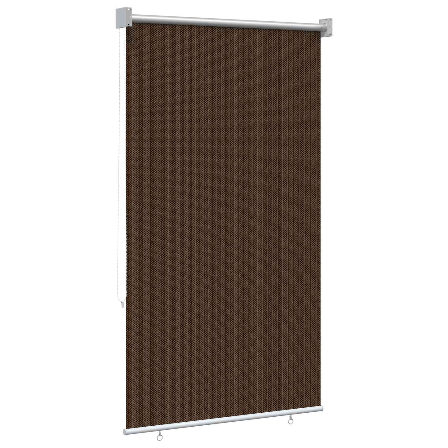 vidaXL Ρολό Εξωτερικού Χώρου 90% Φραγμός UV Καφέ 80 x 230 cm HDPE