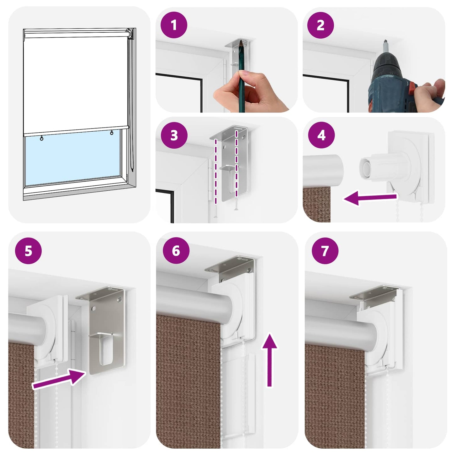 vidaXL Ρολό Εξωτερικού Χώρου 90% Φραγμός UV Taupe 160 x 140 cm HDPE