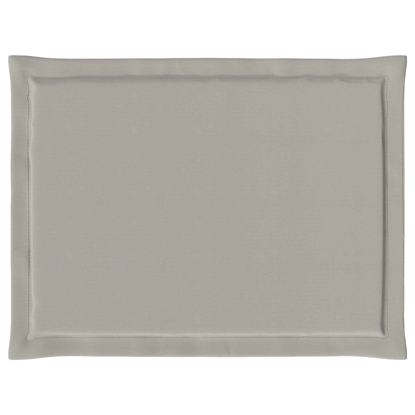 vidaXL Μαξιλάρια καθισμάτων 4 pcs Ανοιχτό γκρι 47 x 36 x 2 εκ.