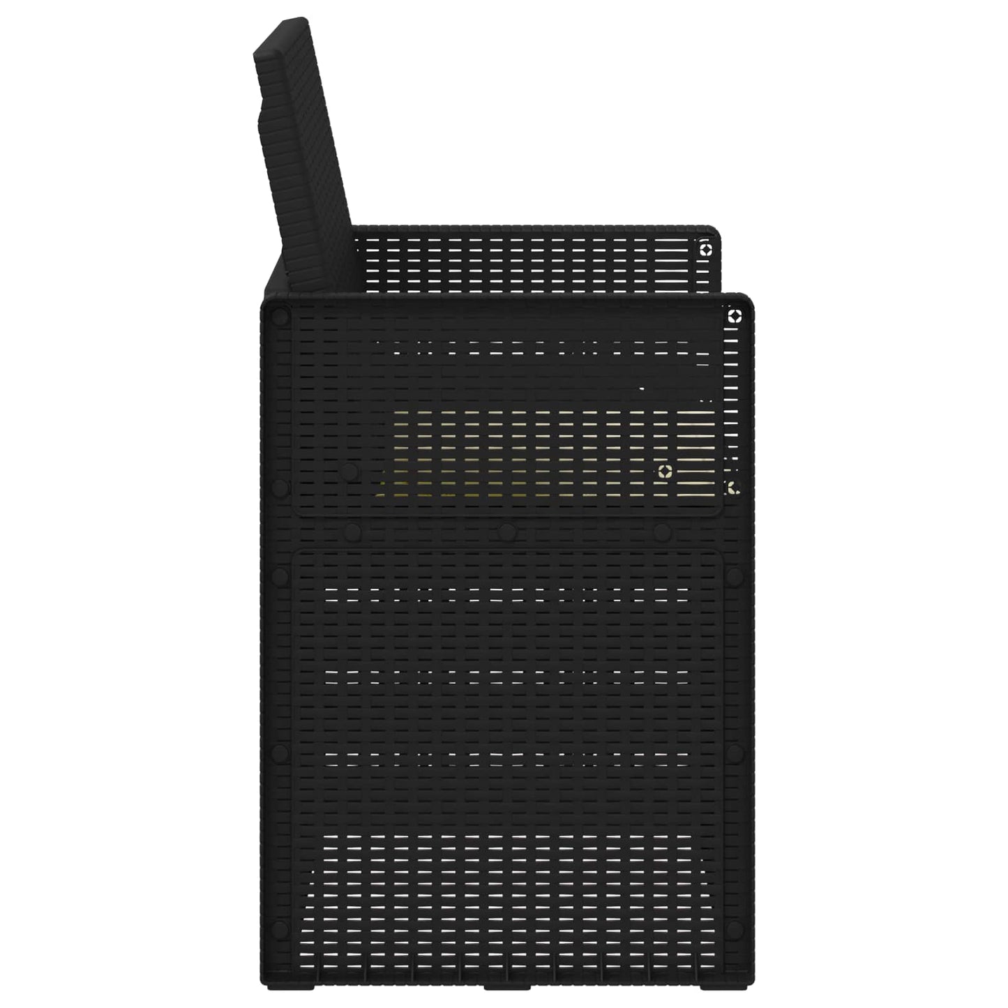 vidaXL Καρέκλες Εστιατορίου Κήπου 2 pcs Ανθρακί και Κρεμ PP