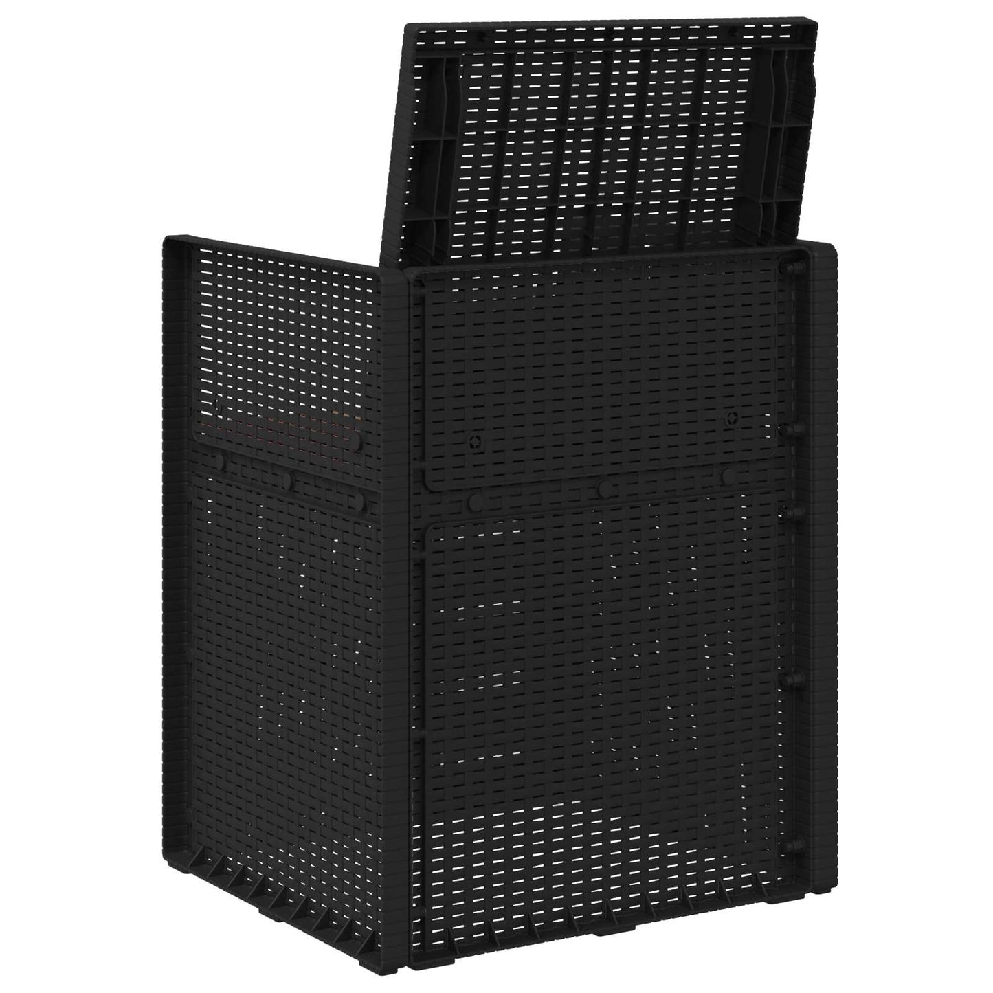vidaXL Καρέκλες Εστιατορίου Κήπου 2 pcs Ανθρακί και Taupe PP