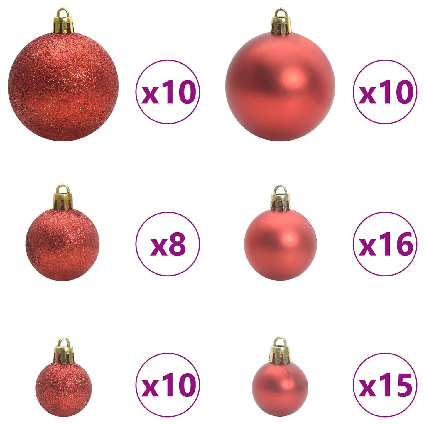 vidaXL Τεχνητό Χριστουγεννιάτικο Δέντρο με Άξονα με βάση Λευκό 240 cm