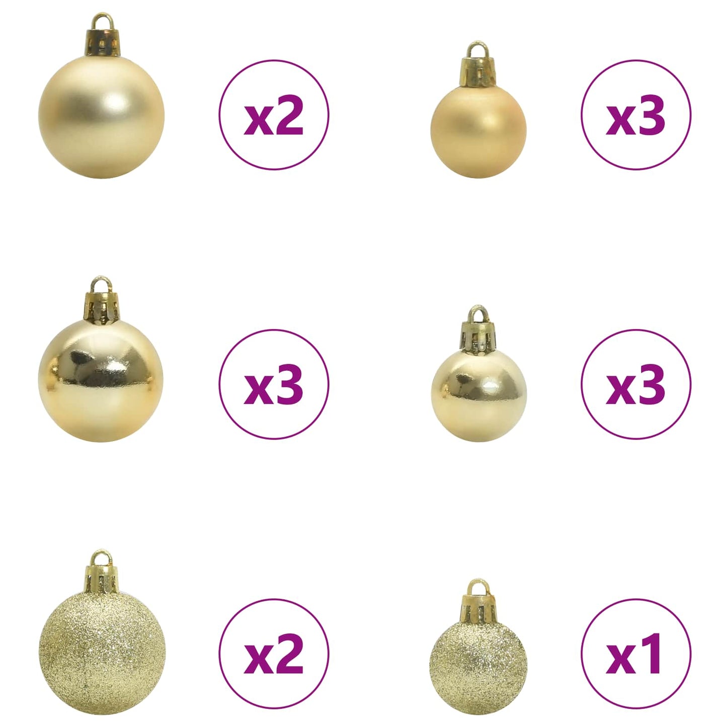 vidaXL Τεχνητό Χριστουγεννιάτικο Δέντρο Λευκό 120 cm PVC και Ατσάλι