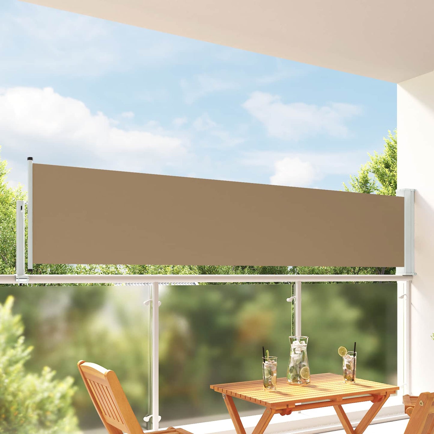 vidaXL Προστασία Πλευράς 100 x 300 cm 100% πολυεστέρας σίδερο χάλυβας