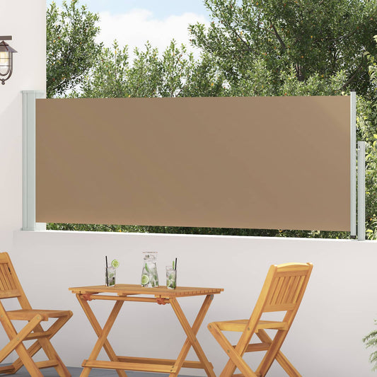vidaXL Ανακλινόμενος Πλευρικός Απλώστρα 300 x 100 cm Πολυεστέρας