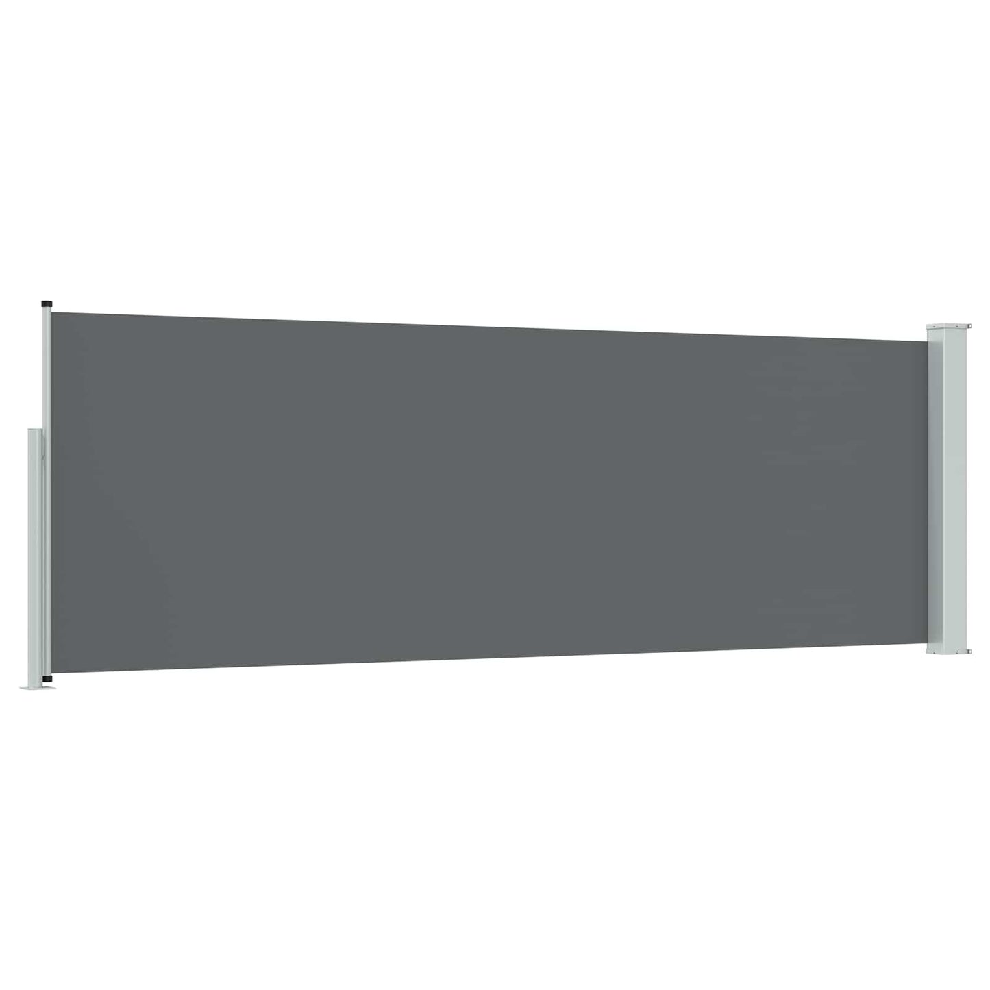 vidaXL Ανακλινόμενος Πλευρικός Απλώστρα 500 x 100 cm Πολυεστέρας