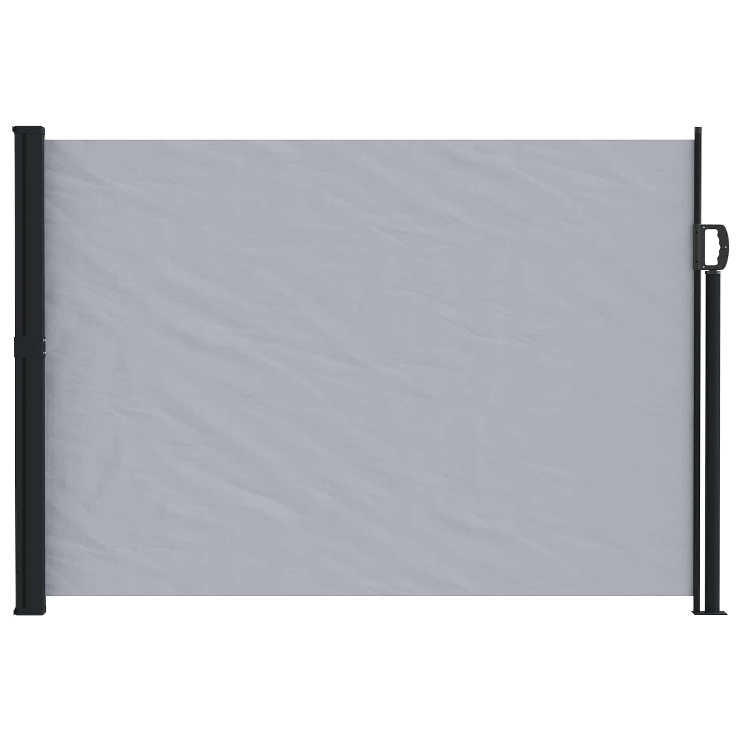 vidaXL Ανακλινόμενος Πλευρικός Απλώστρα 600 x 160 cm Πολυεστέρας