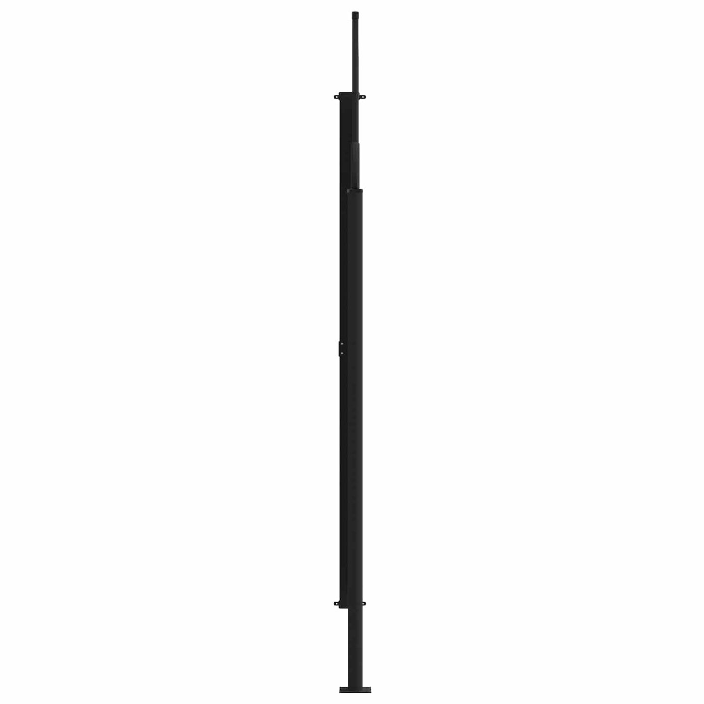 vidaXL Ανακλινόμενος Πλευρικός Απλώστρα 600 x 220 εκ. Πολυεστέρας