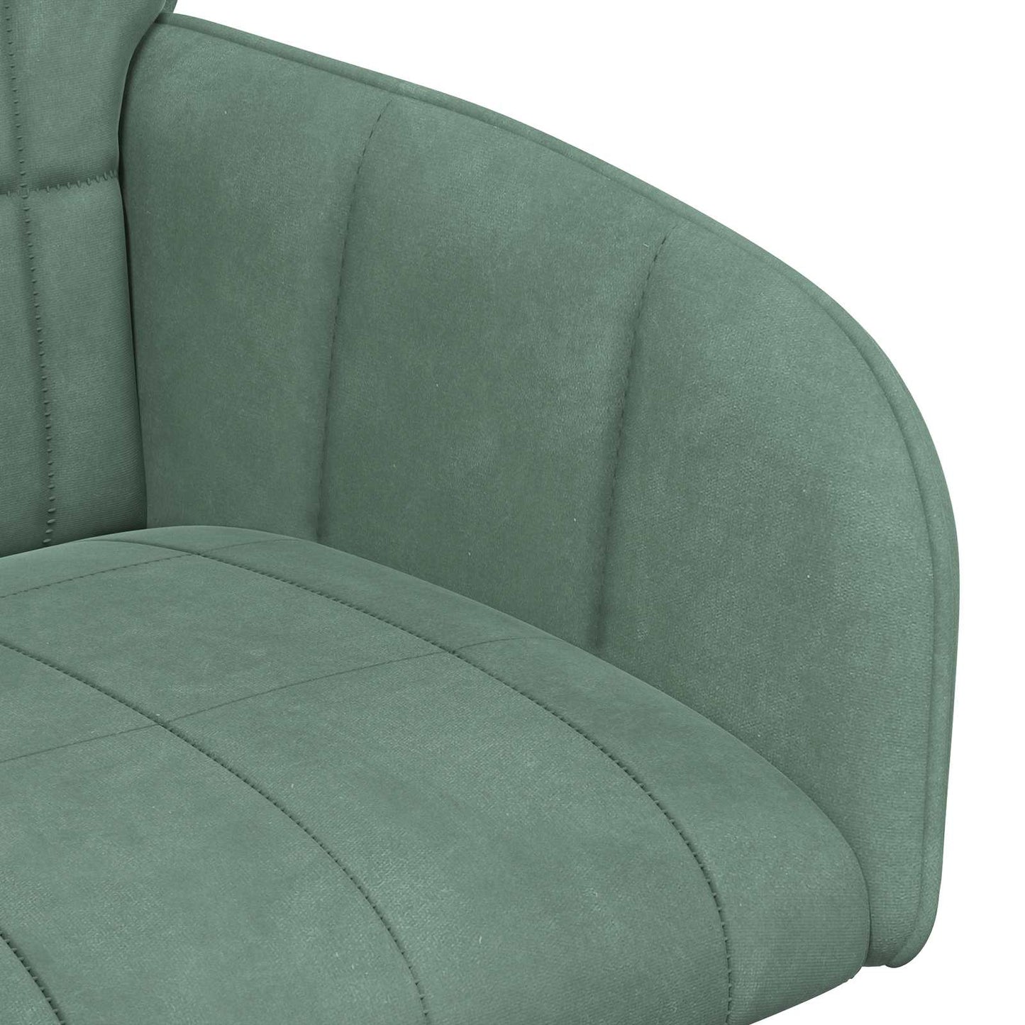 vidaXL Καρέκλες φαγητού 6 pcs Βελούδο Θαλασσί 57 x 50 x 85 εκ.