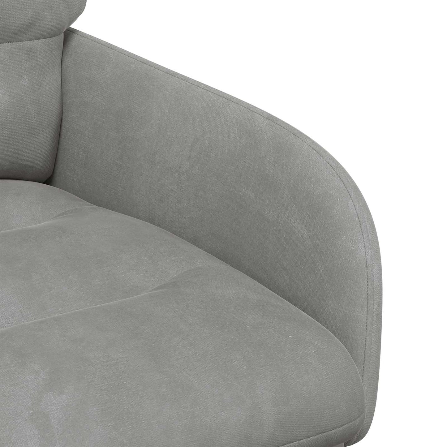 vidaXL Καρέκλες φαγητού 4 pcs Βελούδο Ανοιχτό γκρι 59 x 59,5 x 90 εκ