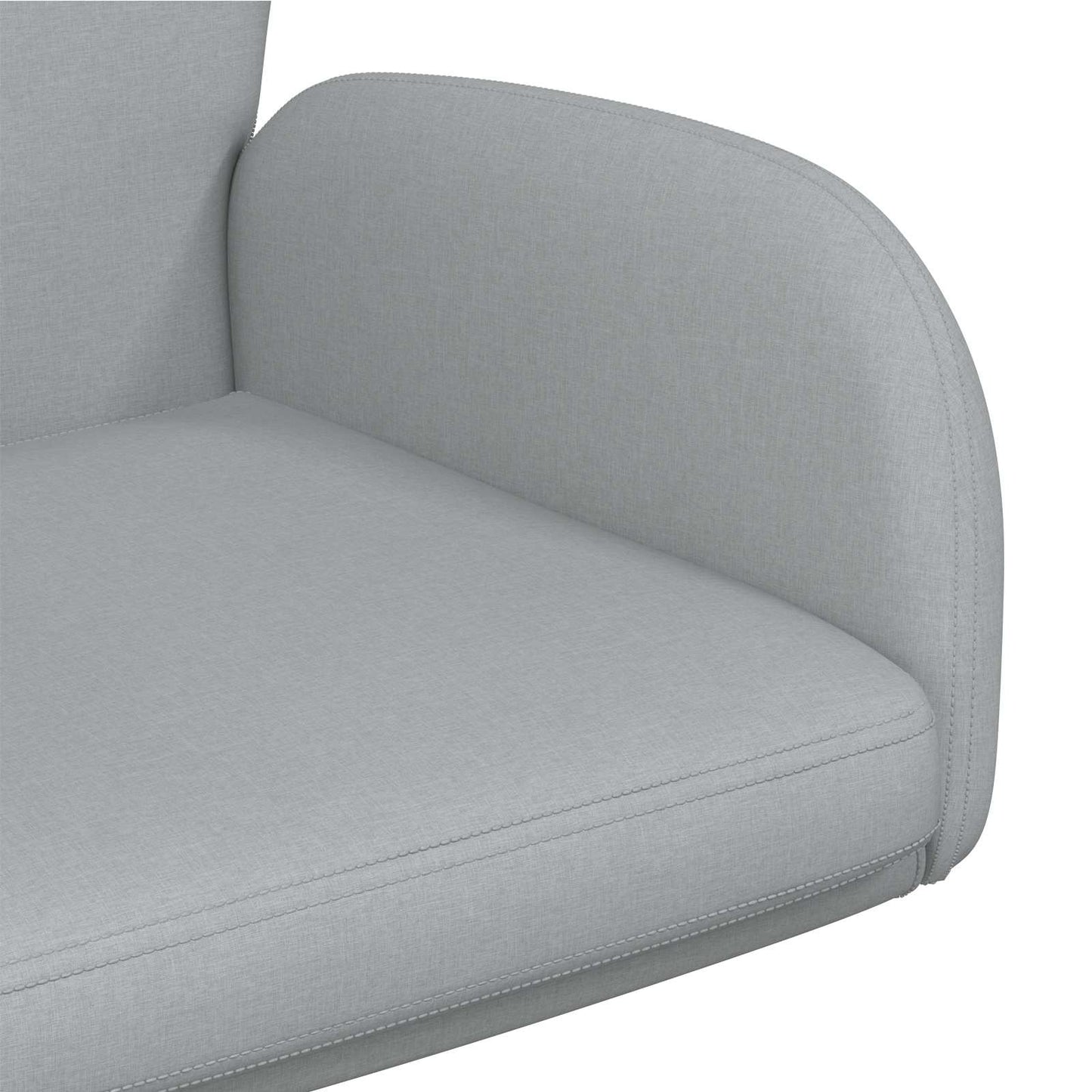 vidaXL Καρέκλες Γραφείου με Περιστροφή 2 τμχ. 54 x 58 x 90 εκ. Ύφασμα
