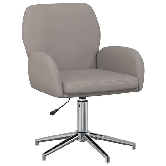 vidaXL Καρέκλες Γραφείου με Περιστροφή 4 τμχ. 54 x 58 x 90 εκ. Taupe