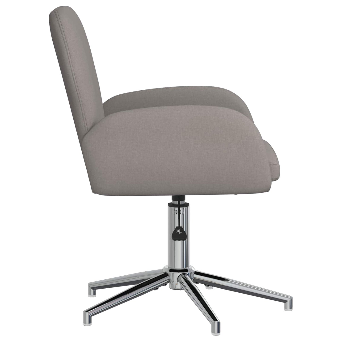 vidaXL Καρέκλες Γραφείου με Περιστροφή 4 τμχ. 54 x 58 x 90 εκ. Taupe
