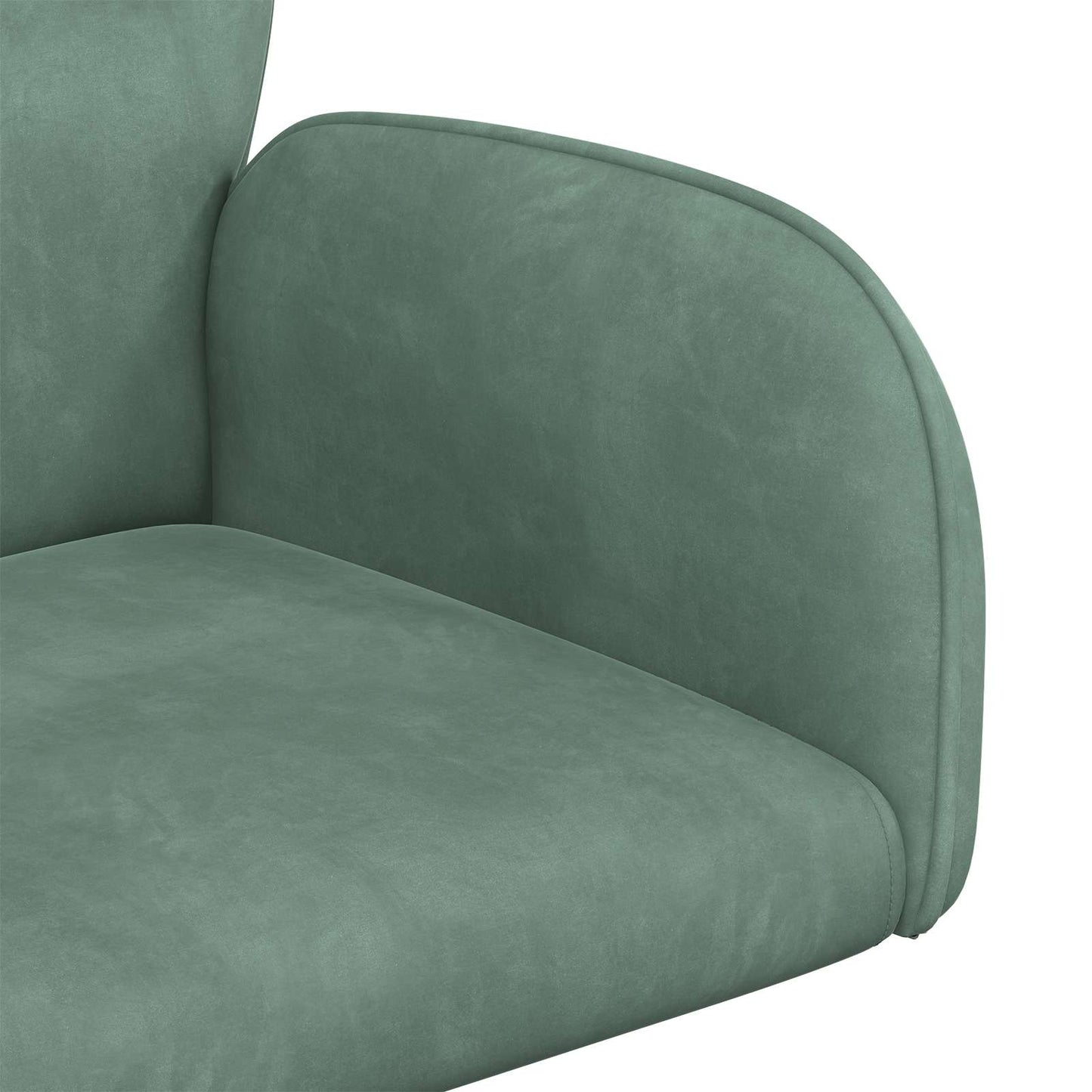 vidaXL Καρέκλες Γραφείου με Περιστροφή 2 τμχ. 54 x 55 x 90 εκ Θαλασσί