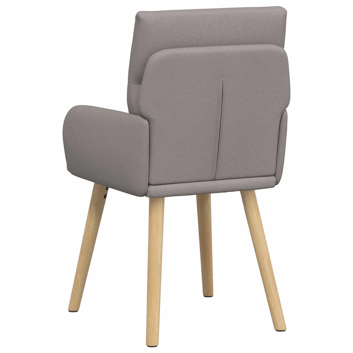 vidaXL Καρέκλες φαγητού 6 pcs Ύφασμα Taupe 60 x 56 x 96 εκ