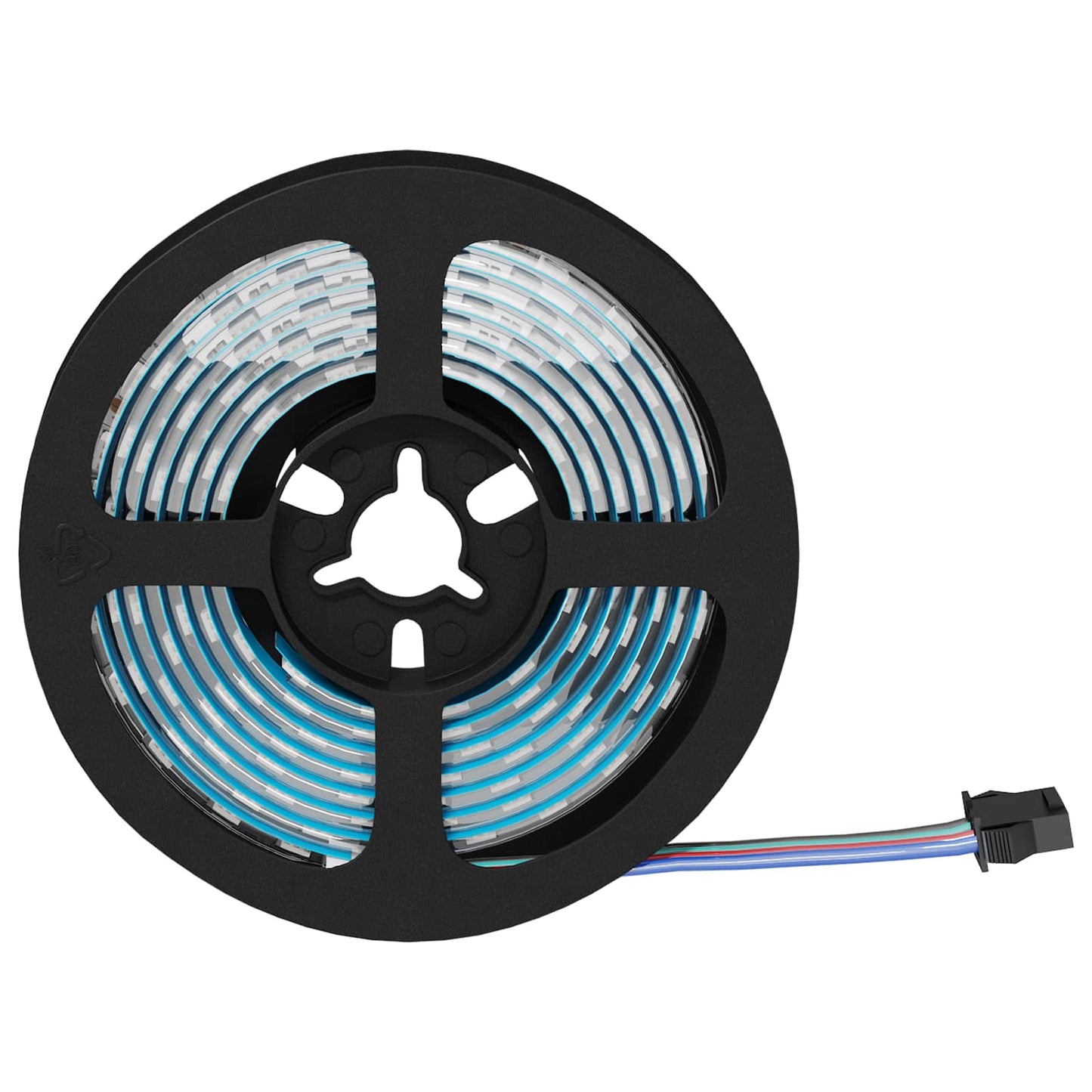 vidaXL Λωρίδα LED 12 τμχ. Μαύρο και Διαφανές Χαλκός και Πλαστικό