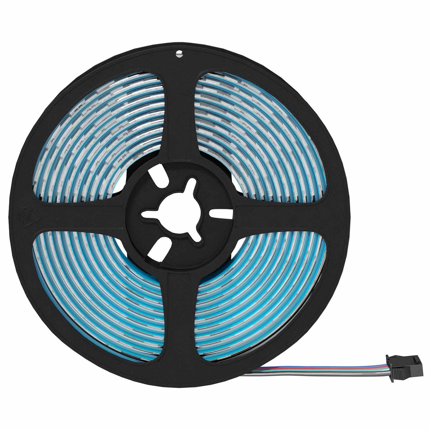 vidaXL Λωρίδα LED 2 τμχ. Μαύρο και Διαφανές Χαλκός και Πλαστικό
