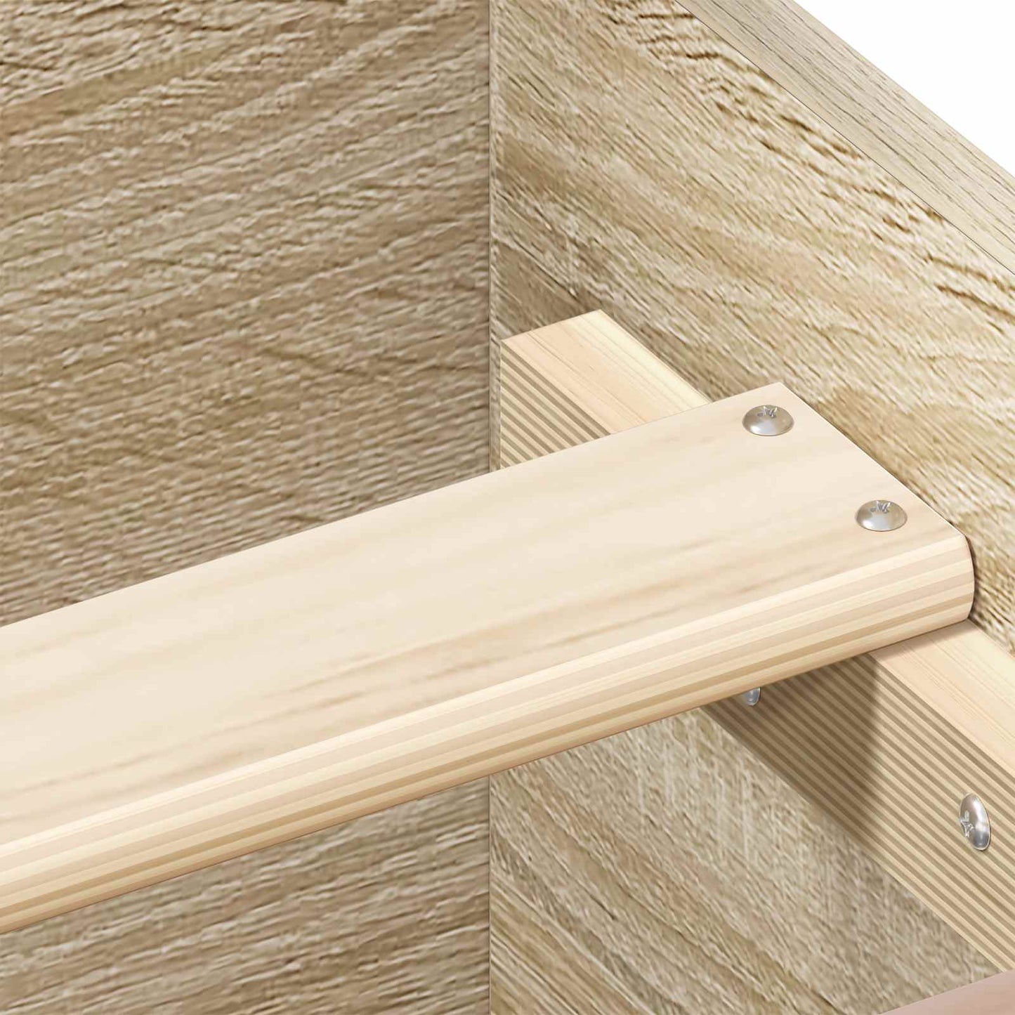 vidaXL Κρεβάτι με Κεφαλάρι Sonoma Δρυς 80 x 200 cm Επεξεργασμένο Ξύλο