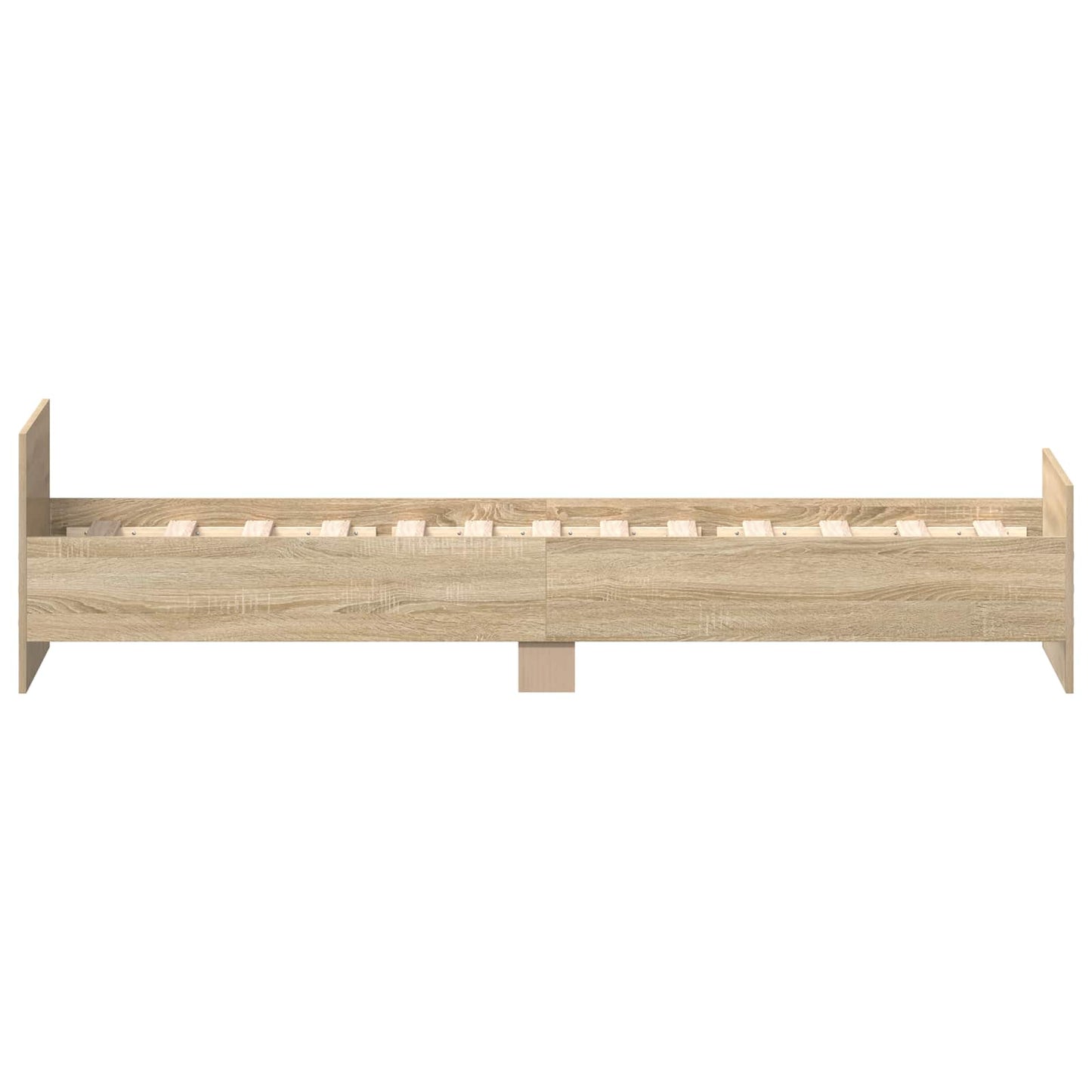 vidaXL Κρεβάτι με Κεφαλάρι Sonoma Δρυς 80 x 200 cm Επεξεργασμένο Ξύλο