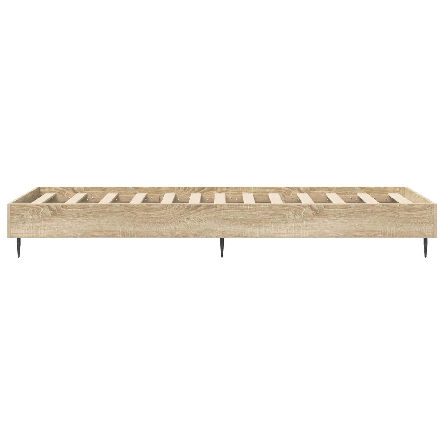 vidaXL Σκελετός Κρεβατιού Sonoma Δρυς 80 x 200 cm Επεξεργασμένο Ξύλο