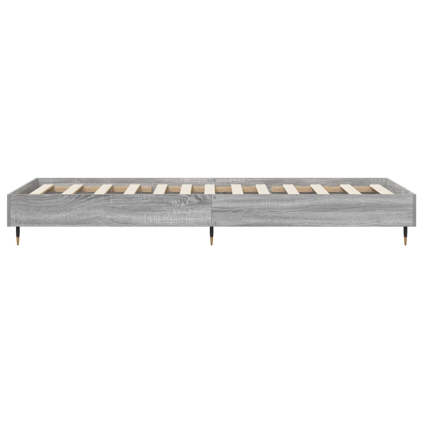 vidaXL Σκελετός Κρεβατιού Γκρι Sonoma 80 x 200 cm Επεξεργασμένο Ξύλο
