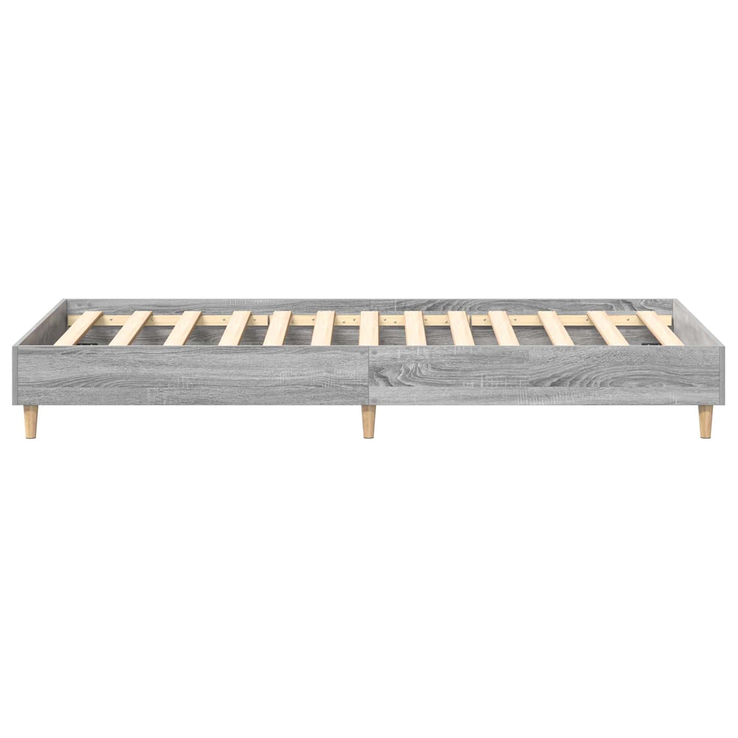 vidaXL Σκελετός Κρεβατιού Γκρι Sonoma 80 x 200 cm Επεξεργασμένο Ξύλο