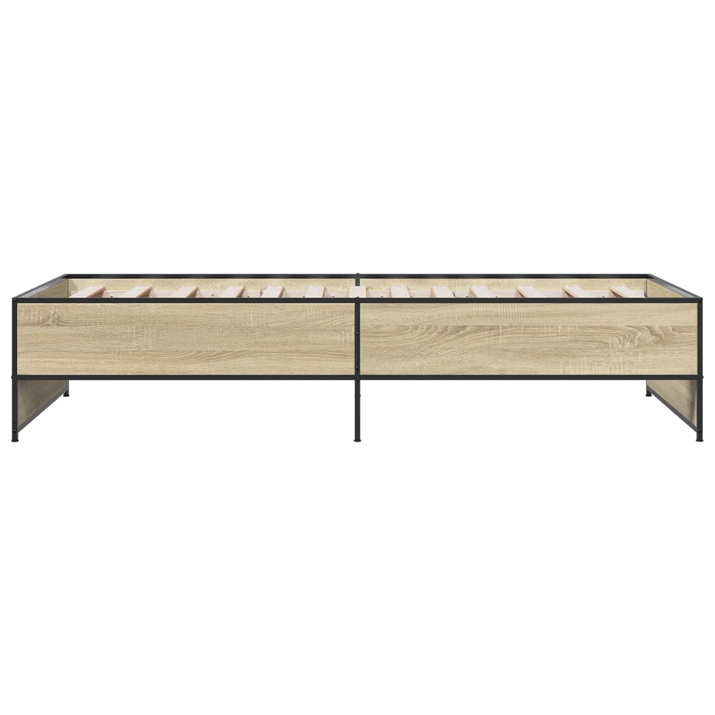 vidaXL Σκελετός Κρεβατιού Sonoma Δρυς 80 x 200 cm Επεξεργασμένο Ξύλο