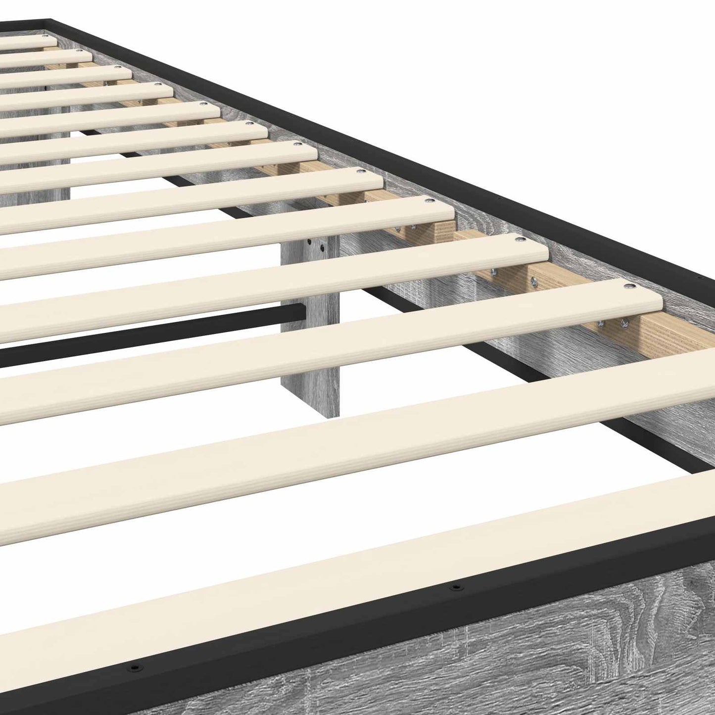 vidaXL Σκελετός Κρεβατιού Γκρι Sonoma 80 x 200 cm Επεξεργασμένο Ξύλο