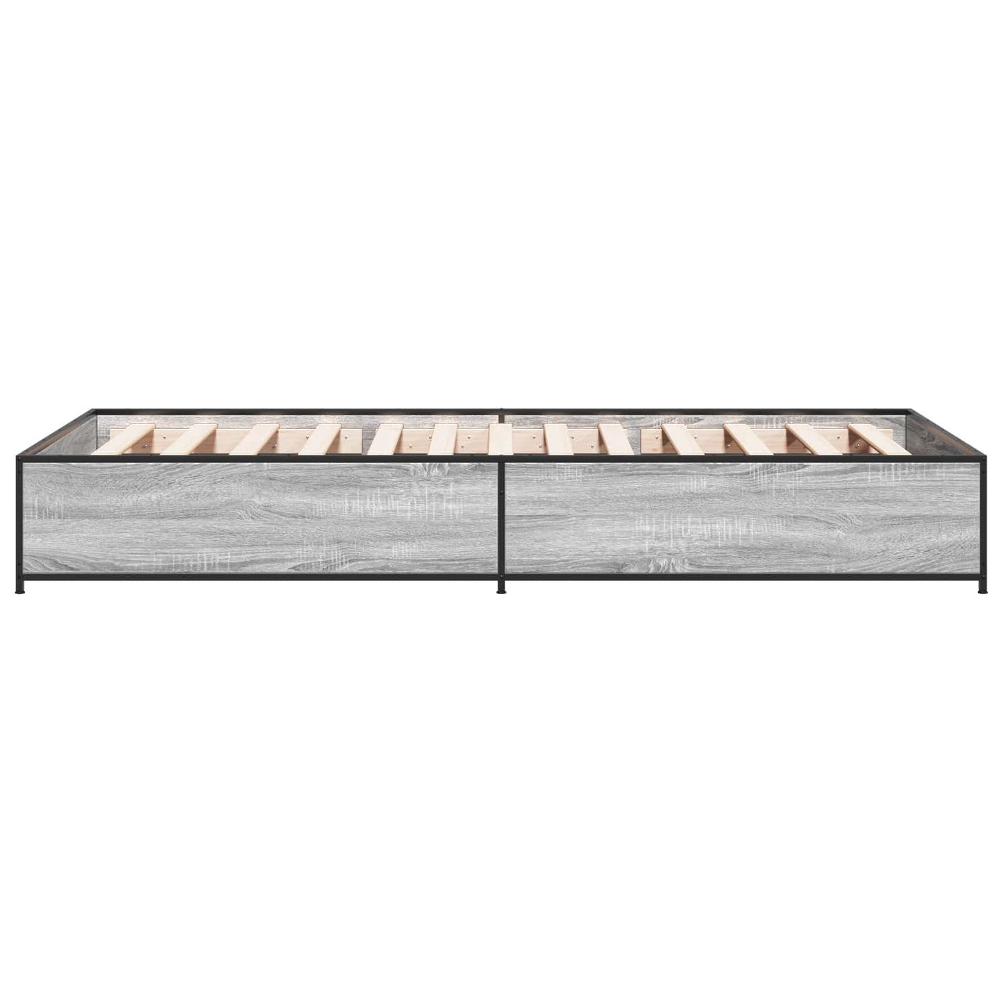 vidaXL Σκελετός Κρεβατιού Γκρι Sonoma 80 x 200 cm Επεξεργασμένο Ξύλο
