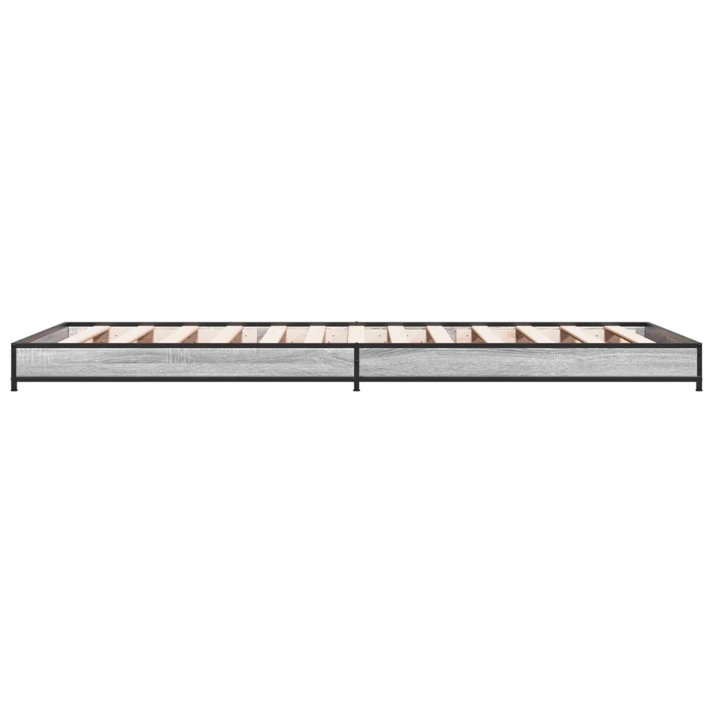 vidaXL Σκελετός Κρεβατιού Γκρι Sonoma 80 x 200 cm Επεξεργασμένο Ξύλο