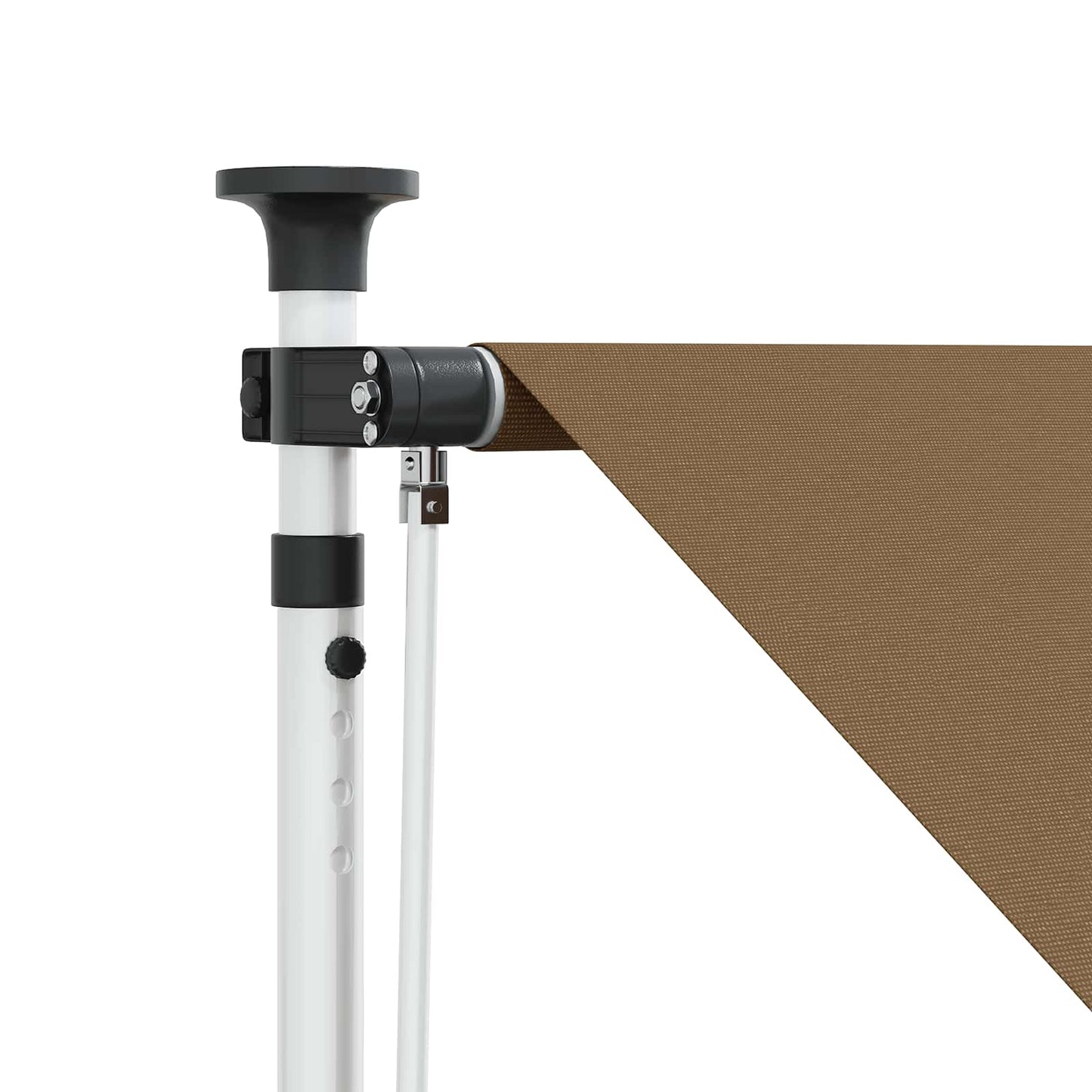 vidaXL Χειροκίνητη Ανακλινόμενη Σκίαση Μπεζ 350 cm