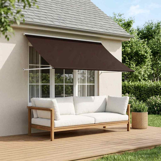 vidaXL Αντιανεμικό Καφέ 100 x 150 cm