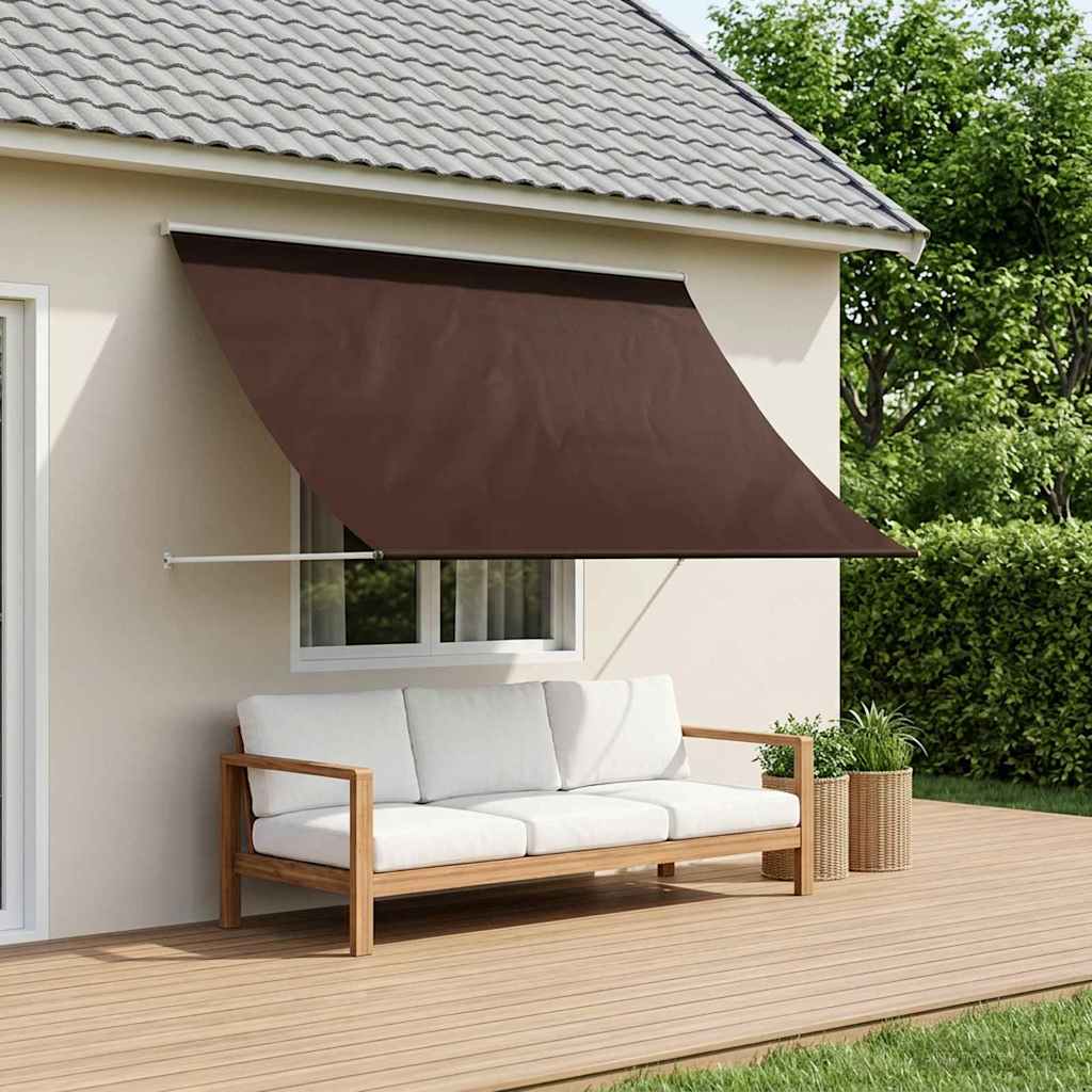 vidaXL Αντιανεμικό Καφέ 150 x 150 cm