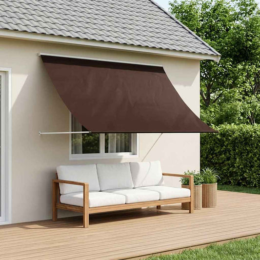 vidaXL Αντιανεμικό Καφέ 150 x 150 cm